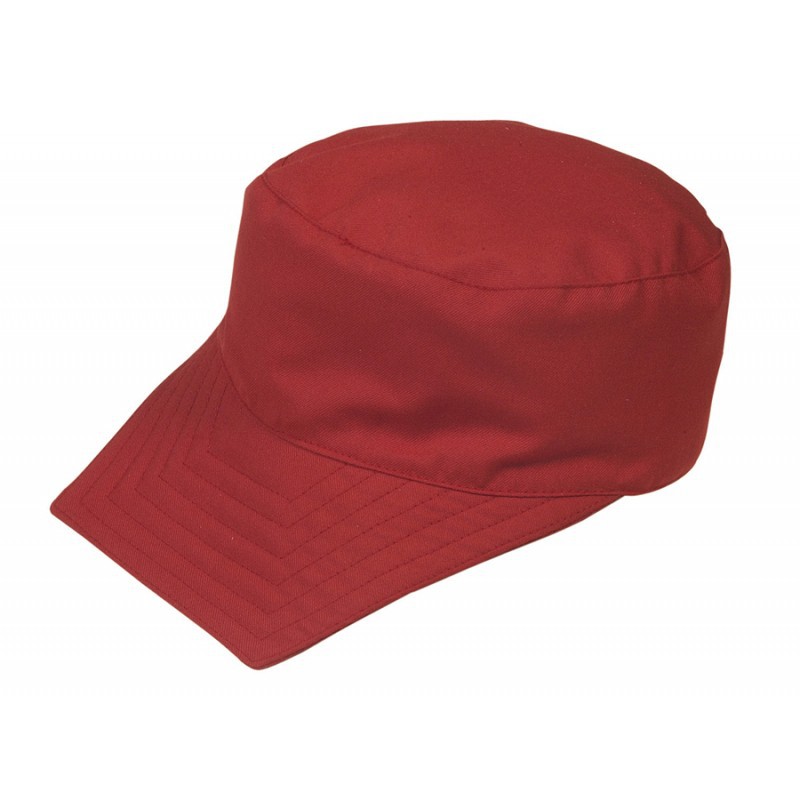 CASQUETTE F1 COTON ROUGE SAPEURS POMPIERS